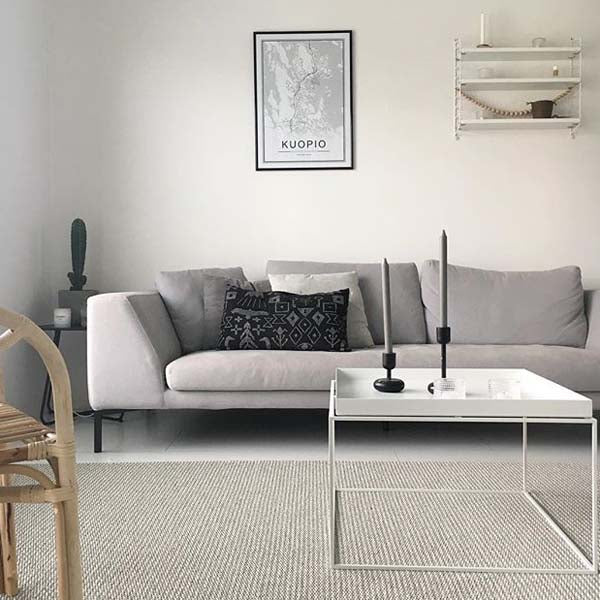 Rug MONO - Charcoal/ Warm Gray