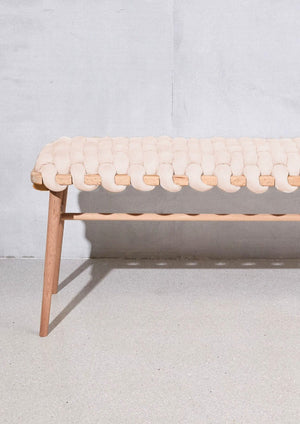 Open image in slideshow, Knot Bench Vegan Suede
