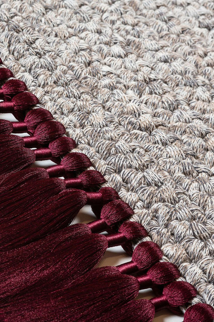 Light Melange Thick Rug