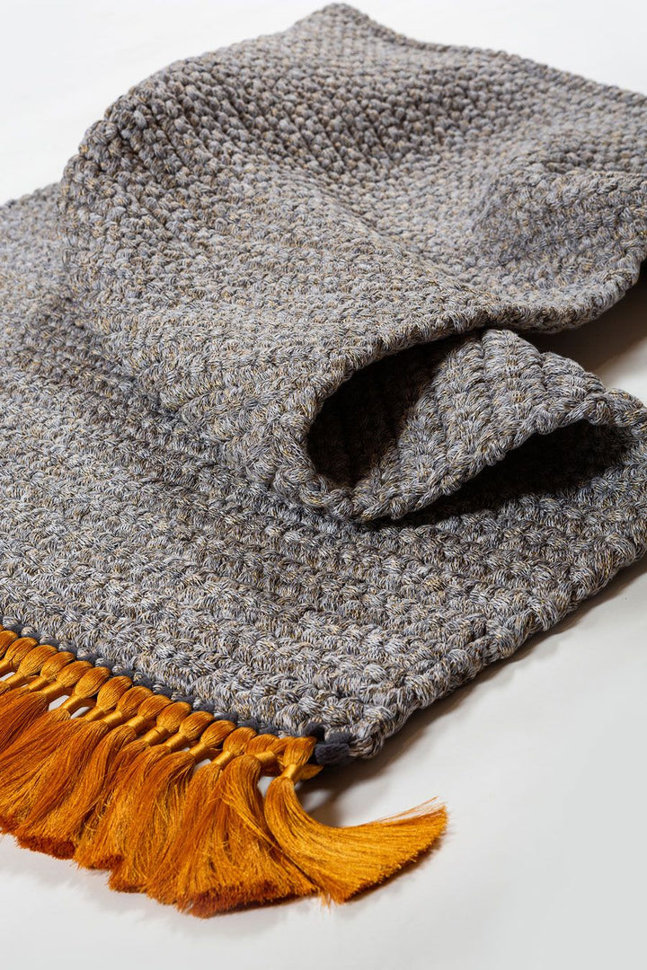 Gray Sand Thick Rug Medium