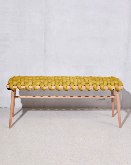 Knot Bench Vegan Suede