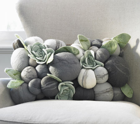 African Succulent Cushion