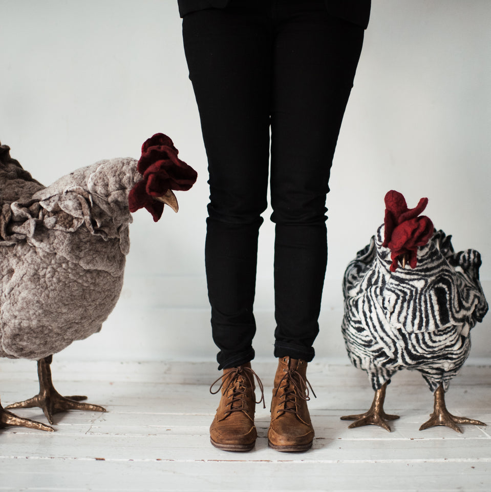 Chicken Footstool