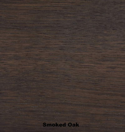 Smoked oak veneer finish