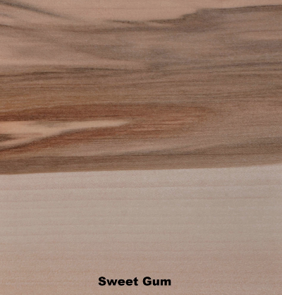 Sweet Gum veneer finish