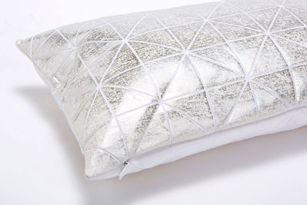 Metallic Foil Pillow